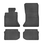 Põrandamatid ( komplekt, kumm, 4tk., must) BMW 5 (F10) 01.09-10.16 sedaan